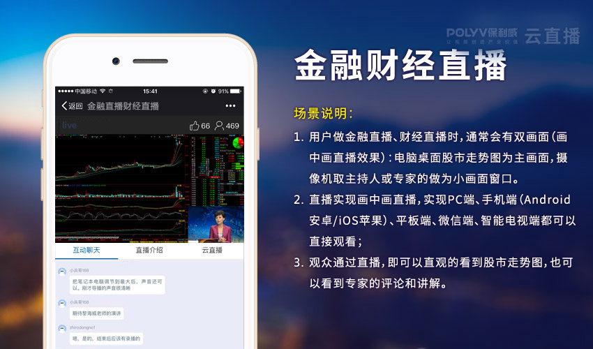 手把手教你如何做一场金融直播财经直播(画中画财经直播)